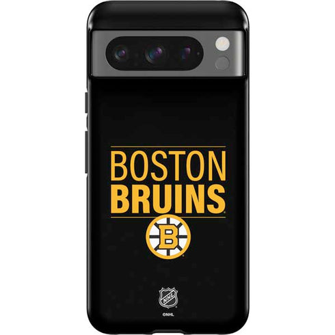 NHL Boston Bruins Lineup Google Pixel 8 Pro Impact Case